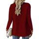 thumbnail image 3 of 26-27 Women's Blazer Casual Bussiness Blazers Long Sleeve Button Down Blazer Jacket Solid Lapel Suite Jacket with Pockets, 3 of 5