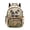 Beige and Green - Panda Flower, variant on Backpack for Girls Cartoon Tiger Planet Print 17 Inch School Bags for Kindergarten Elementary Students Lightweight Bookbag with 1 Main Compartment and Front Pocket, Back to School Supplies