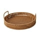 thumbnail image 3 of Bandeja tejida para servir, cestas para servir con asas, cesta para frutas, decoración del hogar, frutas L, 3 of 9