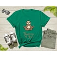 thumbnail image 5 of Thinking of You Sloth Yoga Meditation Animal Sit Relaxing T-Shirt Cute Cool Sloth Lover Gift T Shirt for Men Women Kids Boys Girls Tshirt, 5 of 8