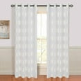 thumbnail image 1 of Lavish Home Sofia Grommet Curtain Panel, 1 of 2