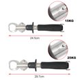 thumbnail image 4 of Fish Lip Gripper Fish Scales Professional Fish Holder Stainless Steel Fish Lip Grabber with 15KG25KG Weight, 4 of 6