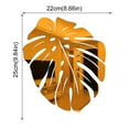 thumbnail image 5 of 3D Mirror Leaf Flower Acrylic Mural Decal Removable Wall Sticker DIY Home Decor Self Adhesive Mirror Stickers for Living Room Bedroom Wall Decoration Home Improvement Removable Wall Art Sticker, 5 of 5