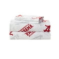 thumbnail image 4 of NCAA Officially Licensed Alabama Crimson Tide Microfiber Bed Sheet Set - Twin XL, 4 of 5