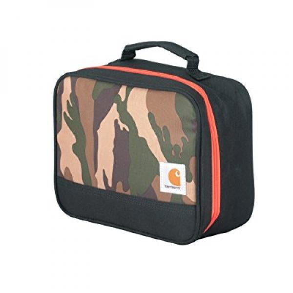 Carhartt Kids' Insulated SoftSided School Lunchbox, Camo Print