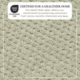thumbnail image 3 of Great Bay Home Quick Dry Cotton Checkered Textured 6-Pack Hand Towel Set, Eucalyptus, 3 of 7