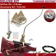 thumbnail image 1 of American Shifter  TH400 Shifter Kit Chrome 23 in. Swan E Brake Cable Clevis Trim Kit for F62F5, 1 of 1