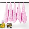 thumbnail image 6 of Towels, Bath Towels, Loetky Pretty See Organic Cotton Teen Wipes Soft Newborn Teen Face Towel Natural Teen Muslin Washcloths and Towels for Sensitive Skin Set of 5, 5*6-Layer Cotton Gauze Square Towel, 6 of 6