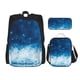thumbnail image 1 of Fotbe Blue Glitter Sparkles Set Escolar 3 en 1 para Niños - Mochila Duradera con Lonchera Aislante y Estuche para Lápices - Mochila Escolar para Niños y Niñas, 1 of 7