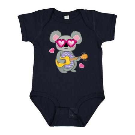 

Inktastic Koala Cute Girls Guitar Outfit Gift Baby Girl Bodysuit