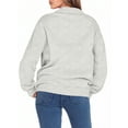 thumbnail image 3 of UVN Oversized Sweatshirts for Women Winter Long Sleeve Turtleneck Hoodies Ladies Pullover Fall Tops, 3 of 8
