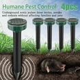 thumbnail image 4 of KingFurt 8 Pack Solar Mole Pest Rodent Repeller Ultrasonic Sonic Mouse Gopher Pest, 4 of 7