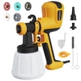 thumbnail image 1 of Pistola pulverizadora de pintura ELPIDIO 700 W HVLP con 4 boquillas y 3 patrones, 1 of 9