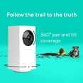 thumbnail image 4 of Restored Wyze Cam Pan 1080p Pan/Tilt/Zoom Indoor Pet Monitoring Camera with Wyze 32GB Micro SD Card Class 10,White, 4 of 6