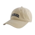 thumbnail image 2 of Outdoor Spring Summer Adjustable Cap Sun Protection UV Protect Letter Embroidered Sun Hat Baseball Hat Duck Tongue Cap Sunshade Hat GREY, 2 of 8