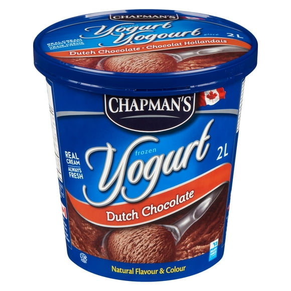 Chapman's Frozen Yogurt Dutch Chocolate, 2L