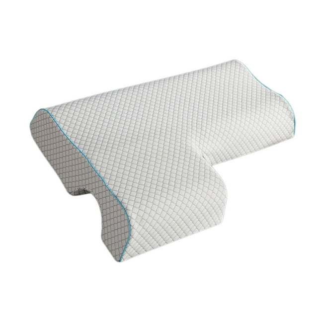 Almohada ergonómica para parejas, almohada arqueada para parejas, almohada antipresión para manos, orificio para para parejas, regalos para a la derecha mayimx Almohada para parejas