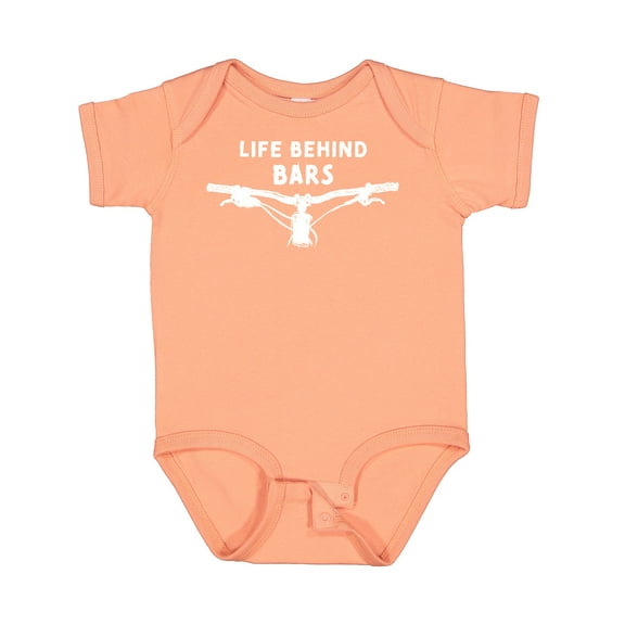 Inktastic Life Behind Bars Mountain Bike Boys or Girls Baby Bodysuit