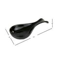 thumbnail image 5 of Home Basics Black Ceramic Spoon Rest, 5 of 6