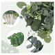 thumbnail image 5 of "30p Hojas De Eucalipto Artificial 4 Tipos Plantas Para Ramo Lab.G Verde ", 5 of 5