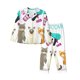 thumbnail image 1 of Balery Pet Care Grooming Conjunto de Pijama con Estampado para Mujer, Conjunto de Dos Piezas con Manga Larga, Ropa de Dormir Suave con Bolsillos, Pijamas Cómodos-X-Large, 1 of 7