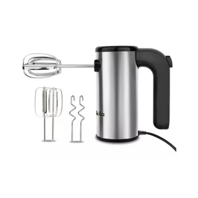 Batidora De Mano 5 Velocidades Acero Inox