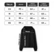 thumbnail image 4 of Sudadera Negra Capucha Estampado Cubo Rubik Dtf, 4 of 4