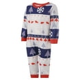 thumbnail image 3 of Family Matching Merry Christmas Pajamas Set Holiday Santa Tree Sleepwear Xmas PJS Set for Couples and Kids, 3 of 9