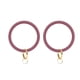 thumbnail image 1 of 2 Unids Pulsera de Silicona Gran Círculo Pulsera Pulsera Llavero Anillo Llavero Colgante Accesorios para Mujeres Damas (Rosy Pink), 1 of 5
