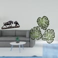 thumbnail image 2 of Escultura de de Feng Shui moderna, animal de ganado, escritorio, regalo de cumpleaños con hojas de palma, decoración de pared de madera, arte cre, 2 of 8