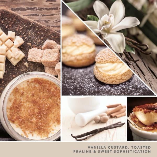 Yankee Candle Small Tumbler Scented Single Wick Jar Candle, Vanilla Creme Brulee, 4.3 oz (Pack of 2)