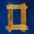 thumbnail image 3 of Pinto, Patricia 15x15 Black Modern Framed Museum Art Print Titled - Gold Rectangle on Blue, 3 of 5