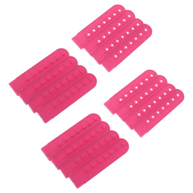 AURARMLET 8Ud De Plástico Para Ajustable Con Correa Snapback Rosa Para Uso Universal