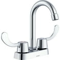 thumbnail image 4 of Gerber Lead-Free Bar Faucet, 8-Inch Swing Gooseneck Spout, Wristblade Handles, 2.2 Gpm Aerator, 4-Inch Centers, Chrome, 4 of 4