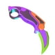 thumbnail image 2 of Cuchillo de rábano de juguete, cuchillo de rábano pequeño, juguete sensorial novedoso para premios de fiesta para niños Violeta, 2 of 7