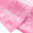 thumbnail image 3 of 2-Piece Multipurpose Solid Colored Drapes, Semi-Sheer Window Curtains with 2 inch Rod Pocket, 60 X 84 inches, Dusty Rose, 3 of 5