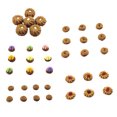 thumbnail image 3 of Gwong Juguete 6pcs Food Play Scene Miniatura Cookies Modelo Juguete Casa de Muñecas Accesorios DIY Artesanía Gwong 30007506, 3 of 7