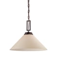 thumbnail image 1 of Wright Pendant Espresso 1X100W 120V, 1 of 2