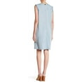 thumbnail image 2 of Hope & Harlow Denim Fringe Frayed Dress, Light Blue - 8, 2 of 2