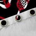thumbnail image 4 of Homewish Lacrosse Curtains Pack of 2 (42x84 Each), Kids Teens Sport Curtains Blackout, American Flag Bedroom Curtains, Luxury Room Decor, 4 of 6