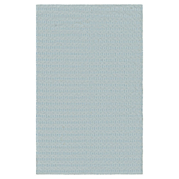 Couristan 49600735020030T 2 x 3 ft. Cottages Southport Rug - Denim