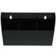 thumbnail image 5 of Caja de acrílico para colgar en la pared, 3 rejillas, color negro, 5 of 6