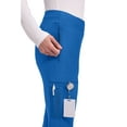 thumbnail image 4 of Cherokee Form Scrubs Pant For Women Mid Rise Tapered Leg Drawstring CK092, 4 of 10