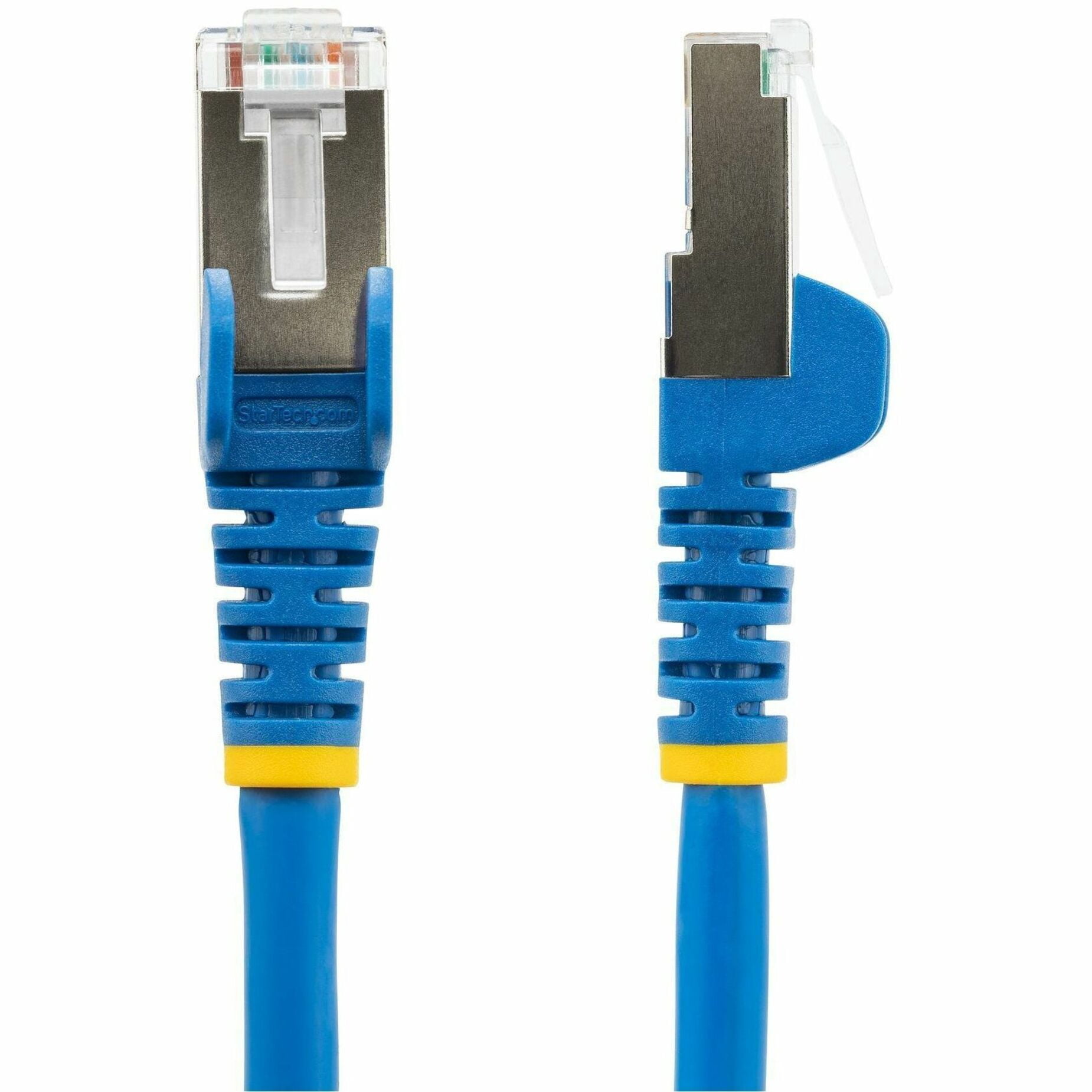 StarTech 50ft Blue CAT6a Ethernet Cable, Snagless RJ45, 10GbE, 100W PoE++
