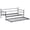 Black, variant on Rugerasy Twin Size Daybed, Metal Daybed Frame with Trundle,Mattress Foundation Platform Sofa Bed,Heavy Duty Metal Slats with Lockable Casters for Bedroom, Living Room,Pink