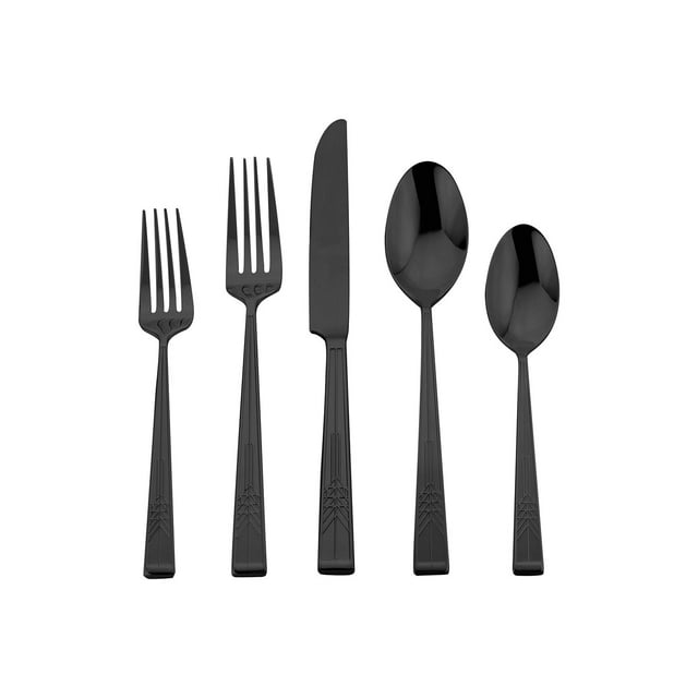 Frank Lloyd Wright Tree of Life Flatware - Black