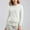 32#White, variant on Womens Sweaters Casual Long Sleeve V Neck Lightweight Crochet Pullover Sweater Tops Vintage Dresses For Women Golf Skirt