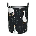 thumbnail image 2 of Goofa Fashionable Goose Printed Circular Hamper,Laundry Basket with Handles,Storage Baskets Foldable,Large Capacity Laundry Hamper-Medium, 2 of 8