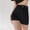 Black, variant on HAIJIE Women's Swim Shorts Elastic High Waist Tailored Shorts 2026 Hiking Cargo Swim Shorts Outdoor for Women High Waist Loose Fitting Liner Upf50
