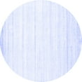 thumbnail image 1 of Ahgly Company Indoor Round Abstract Blue Contemporary Area Rugs, 3' Round, 1 of 4